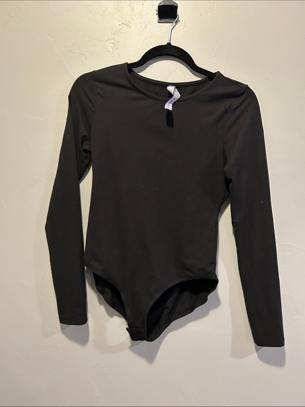 Long Sleeve Black Bodysuit